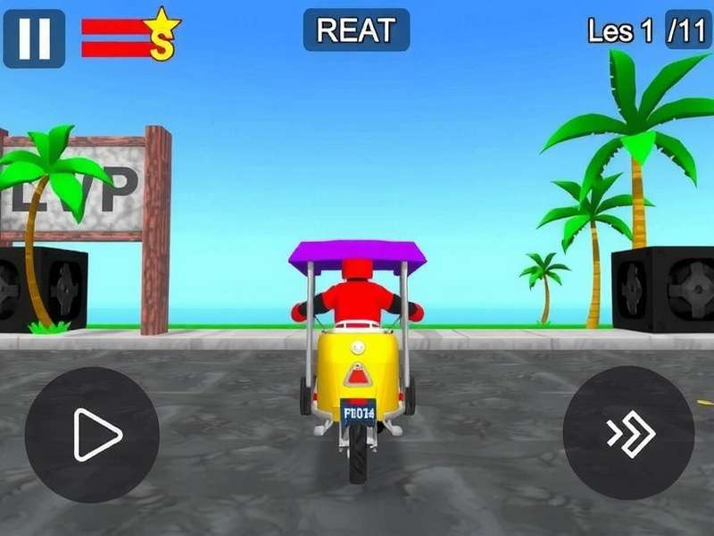 Rickshaw Thunder Ride Gameplay Rickshaw Thunder Ride Gameplay